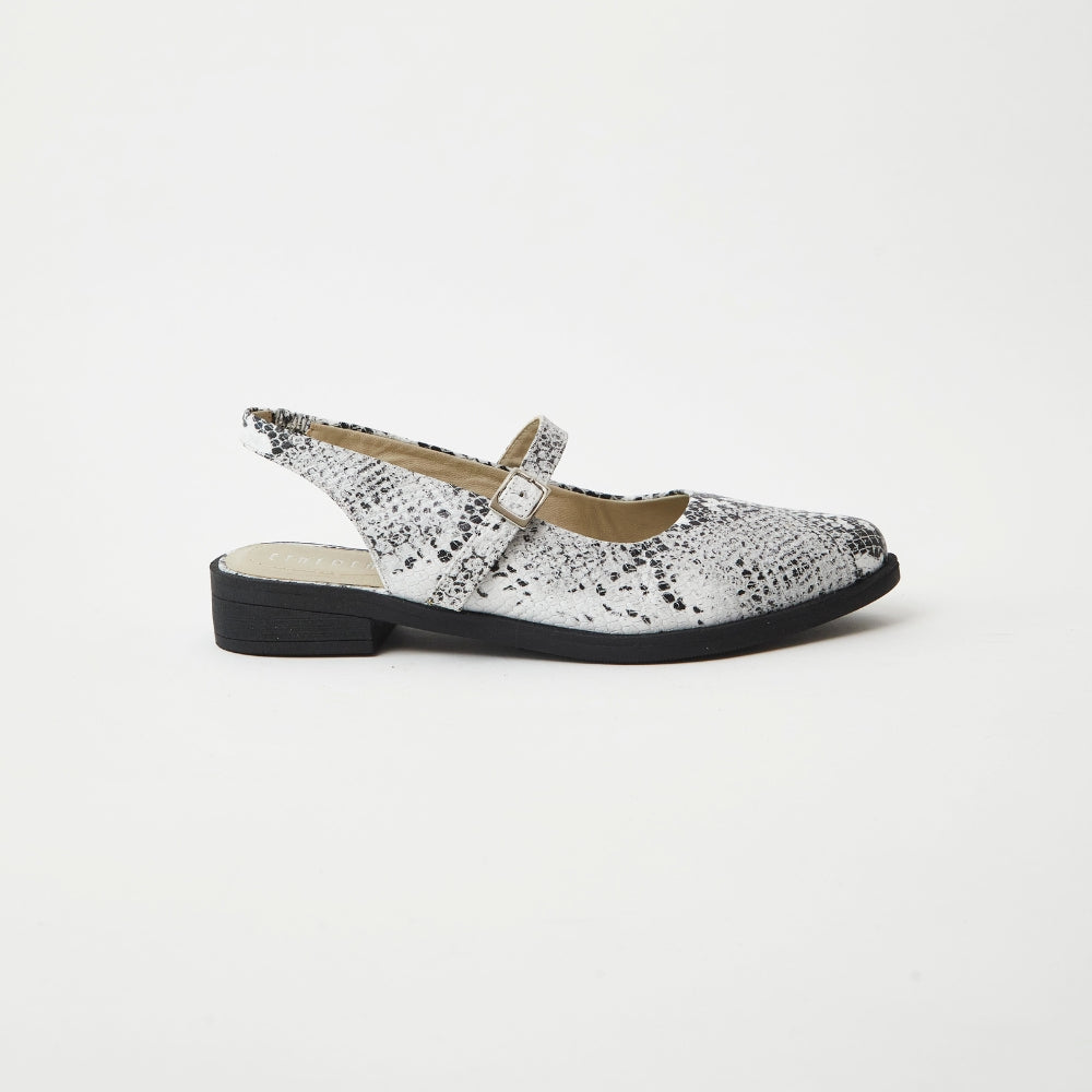 Slingbacks Mora en cuero - Cobra
