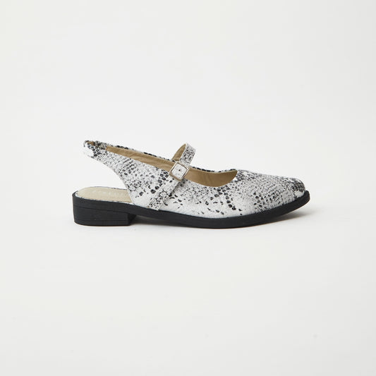 Slingbacks Mora en cuero - Cobra