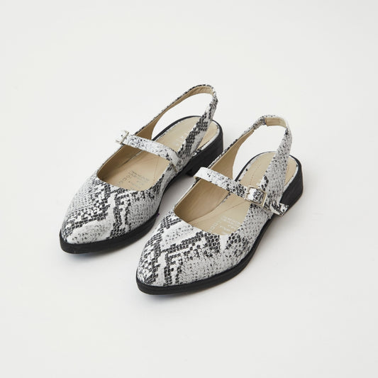 Slingbacks Mora en cuero - Cobra