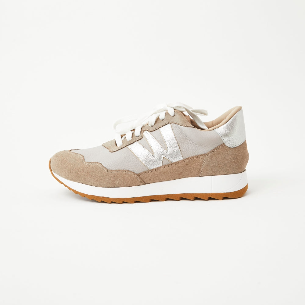 Zapatillas Zambia en cuero - Plomo