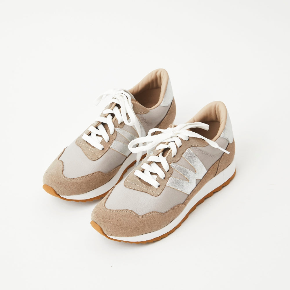 Zapatillas Zambia en cuero - Plomo