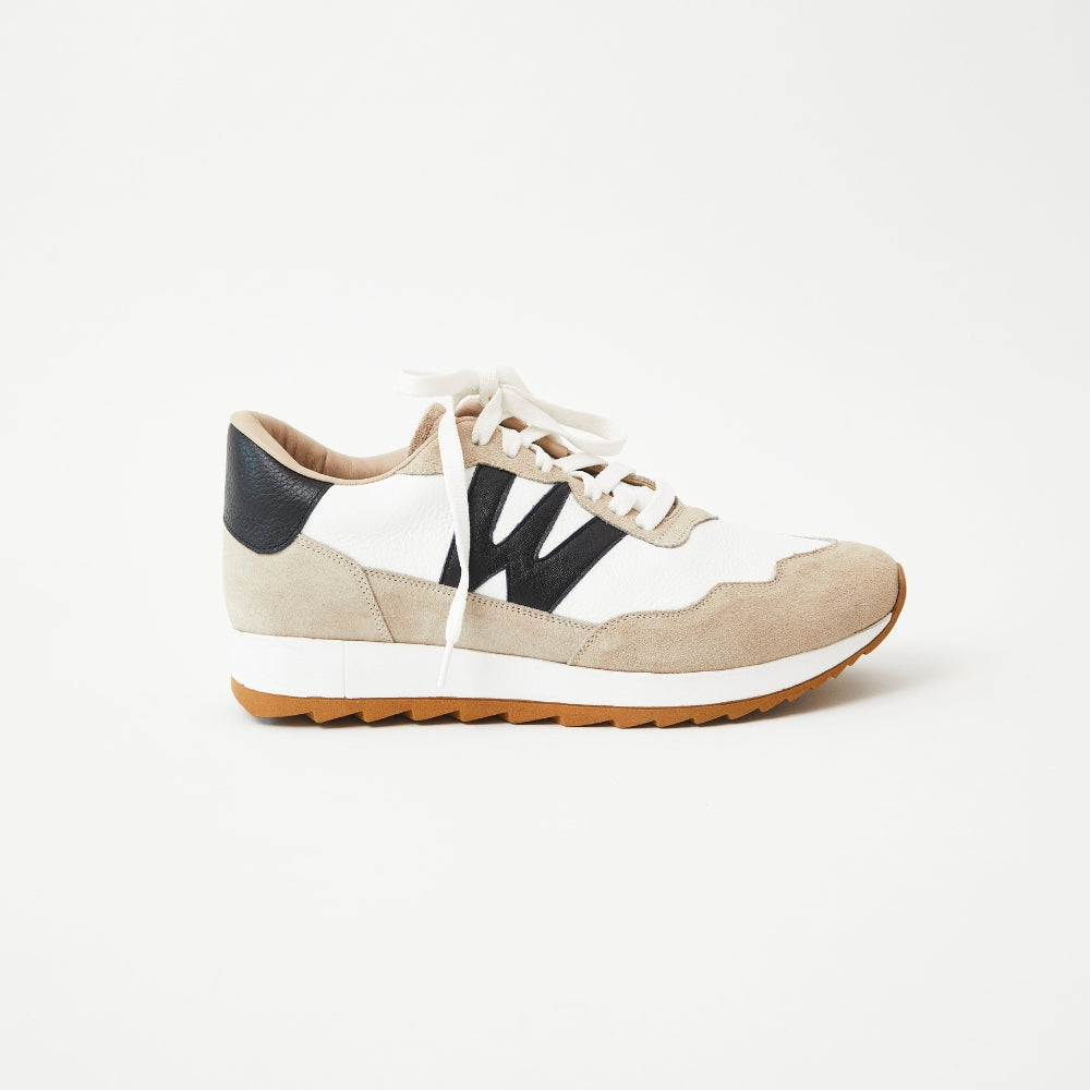 Zapatillas Zambia en cuero - Blanco