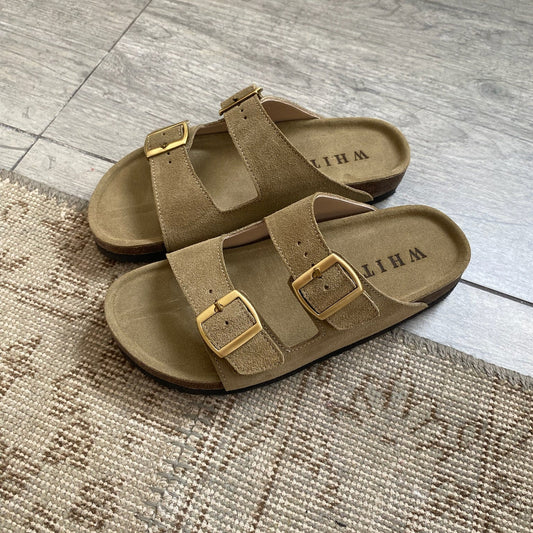 SANDALIAS HONEY OLIVE GREEN