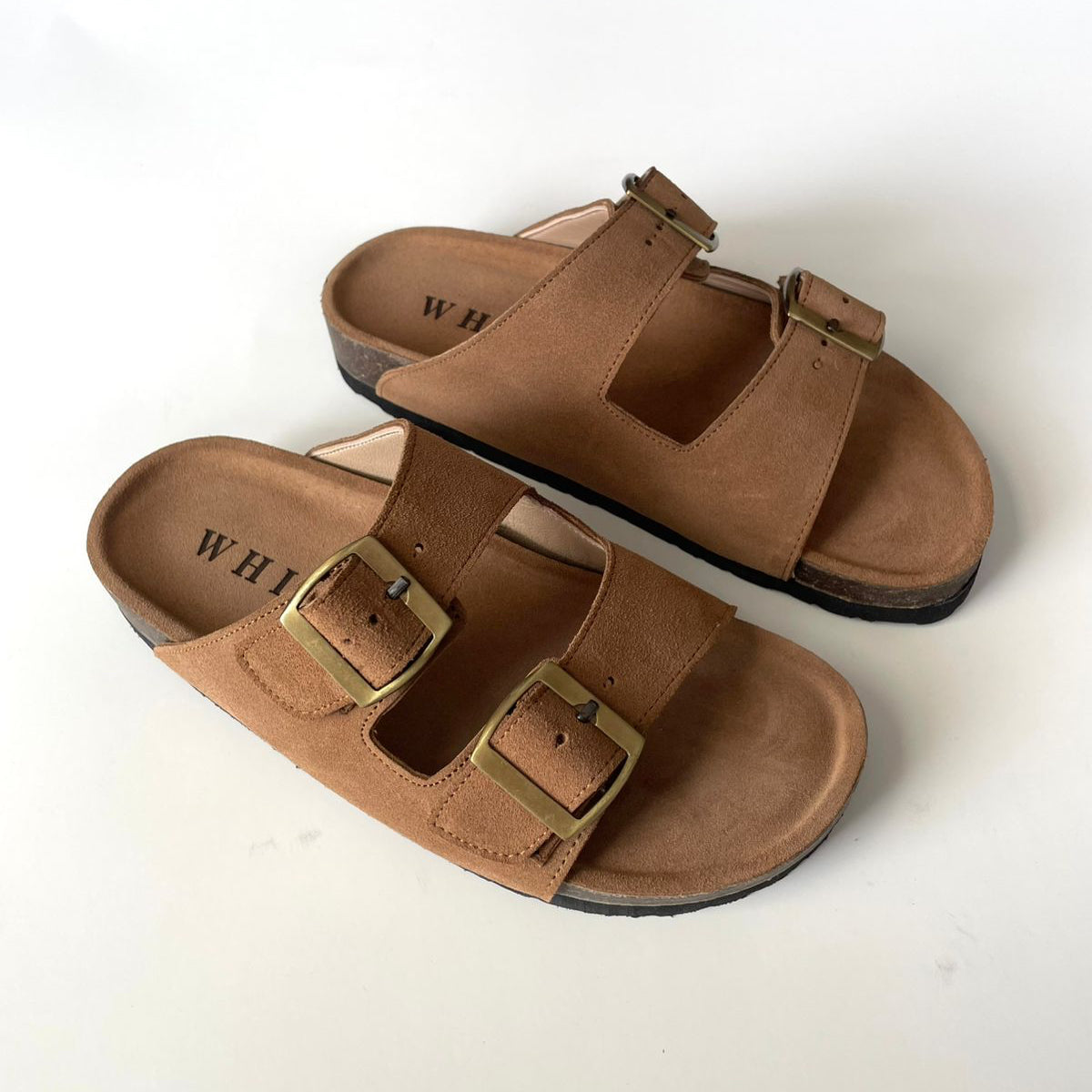 Sandalias Honey en cuero - mocca