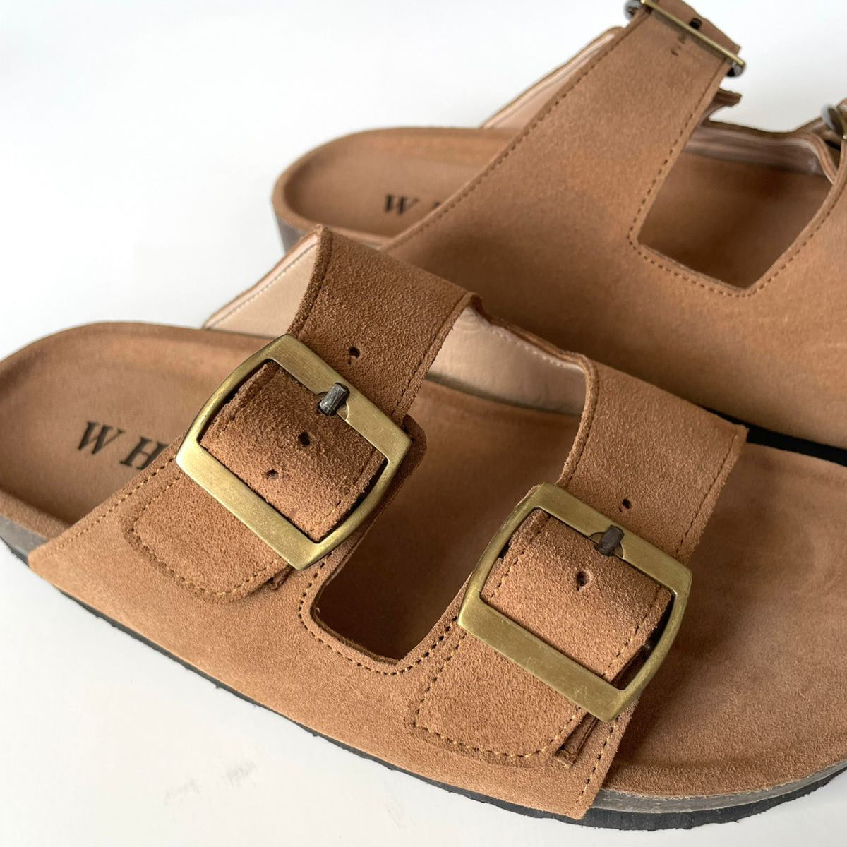 Sandalias Honey en cuero - mocca